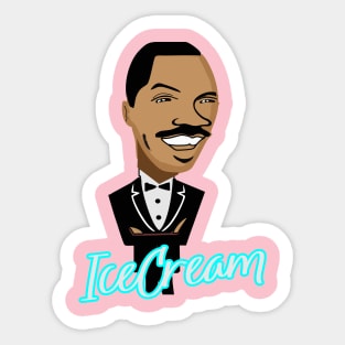 eddie murphy : ICE CREAM Sticker